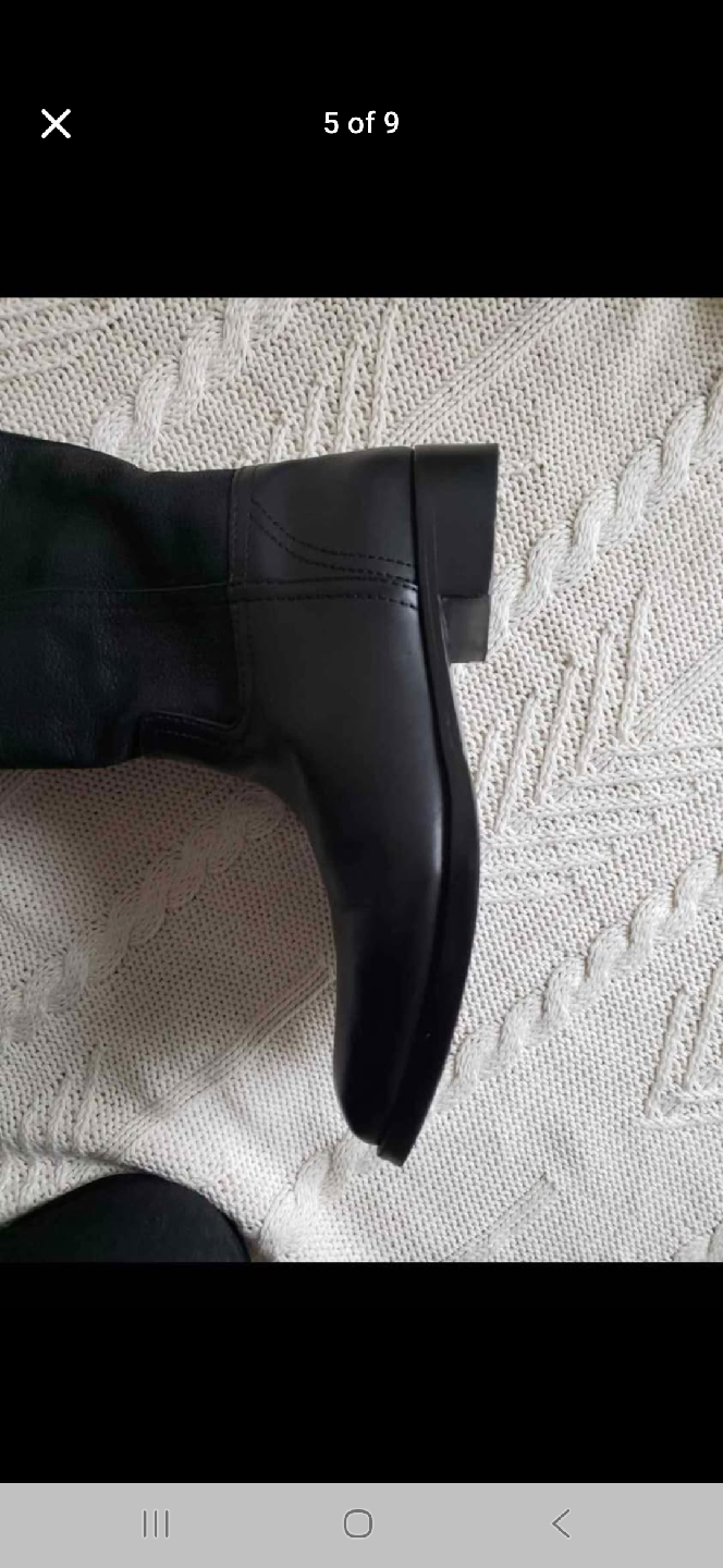 Tory Burch Black Leather Riding Boots - photo 5