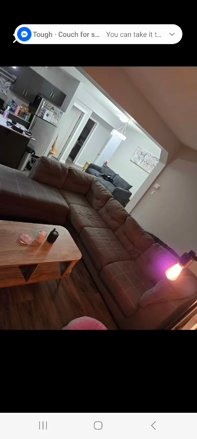 Large Grey Sectional Couch image indicator(2)