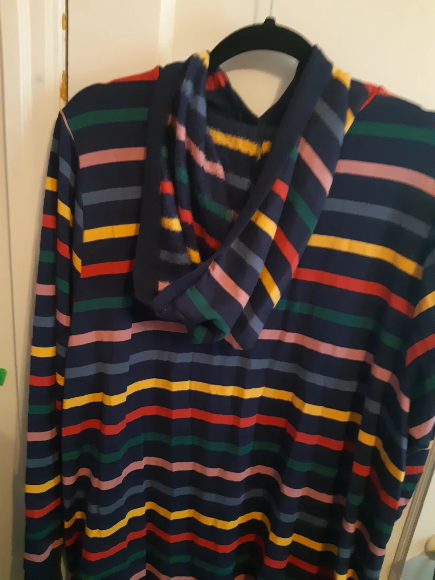 Striped Hoodie Cardigan - photo 4