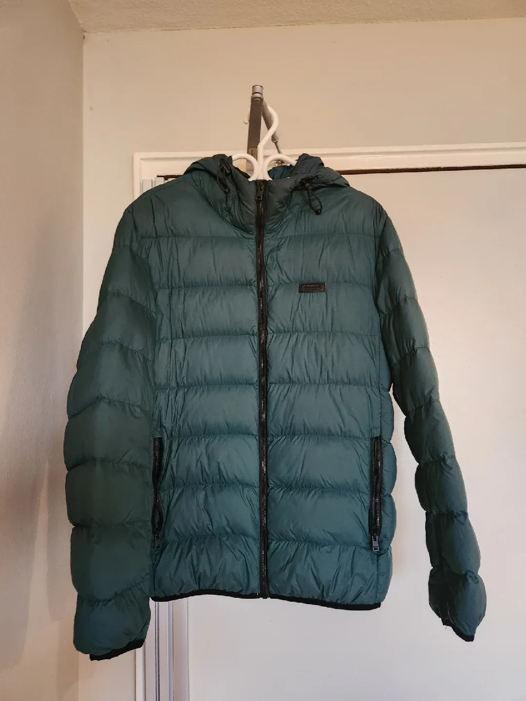 Roots Puffer Jacket, Green thumbnail