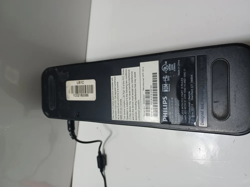 Philips Dock for Old Iphone or Ipod. Gently used image indicator(4)