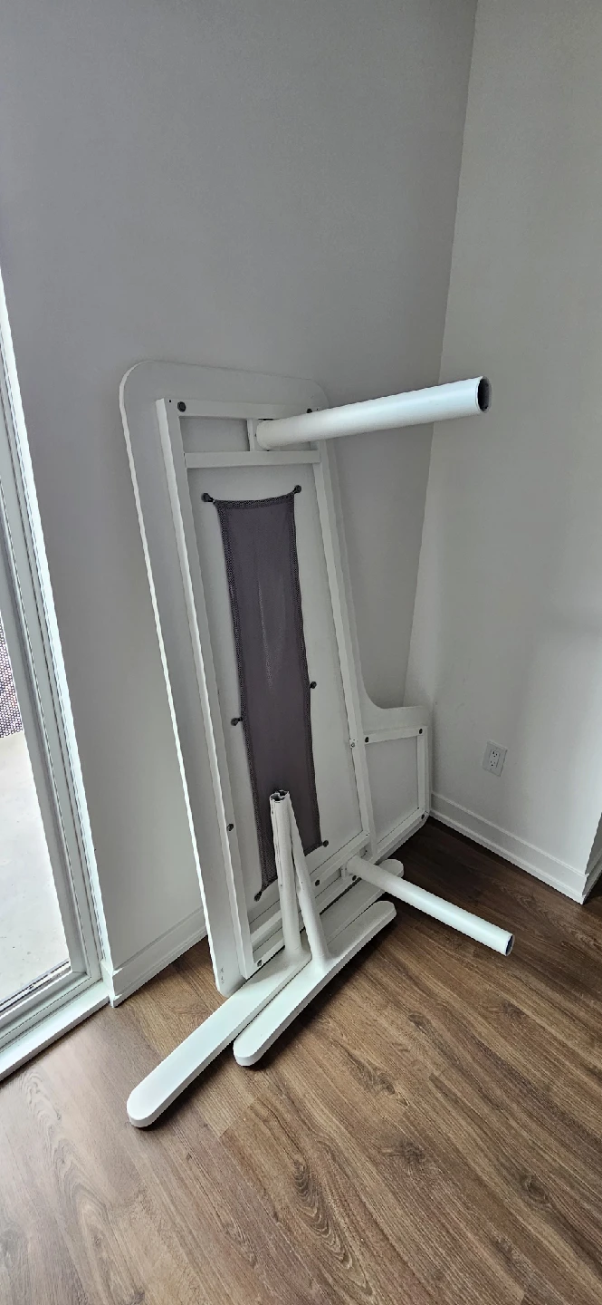 IKEA Bekant White Corner Desk - Left - photo 4