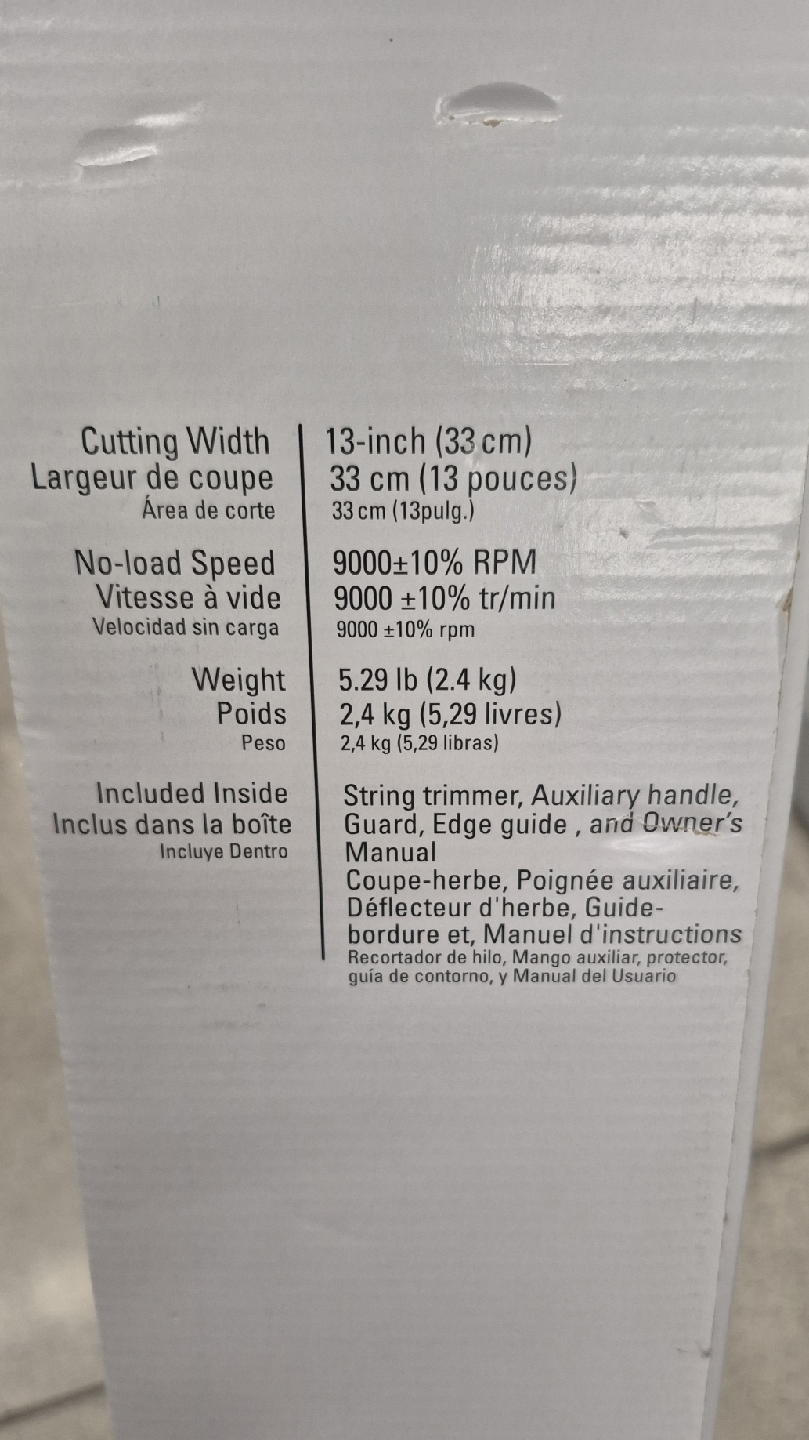 Greenworks 13-Inch String Trimmer - New! - photo 2