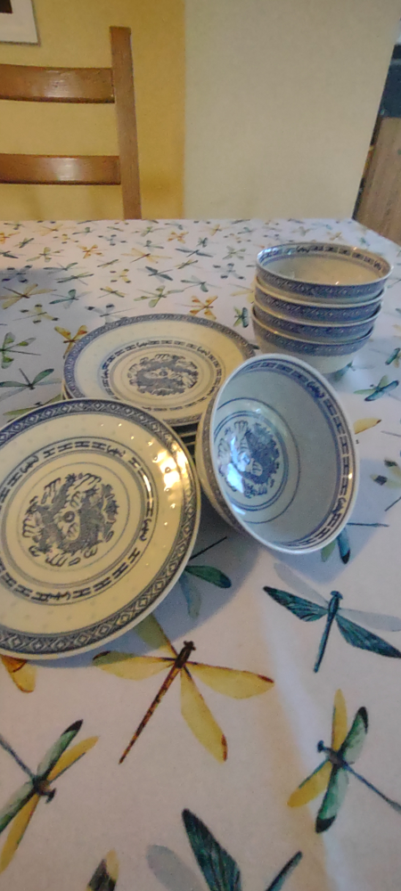 Rice Eye Bowls and Plates Set - photo 5