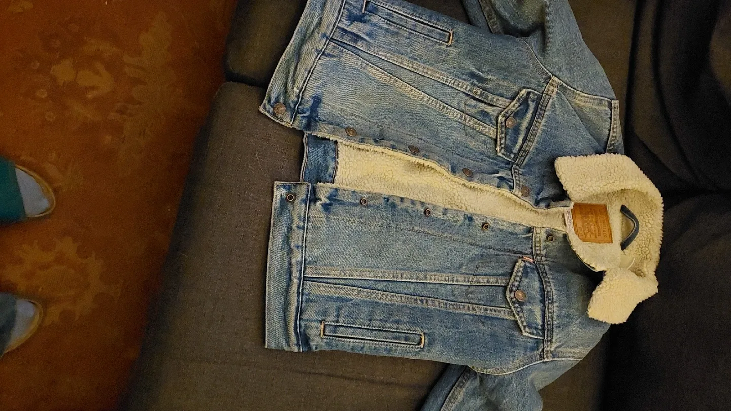 Levi Strauss & Co. Denim Sherpa Jacket - XS thumbnail