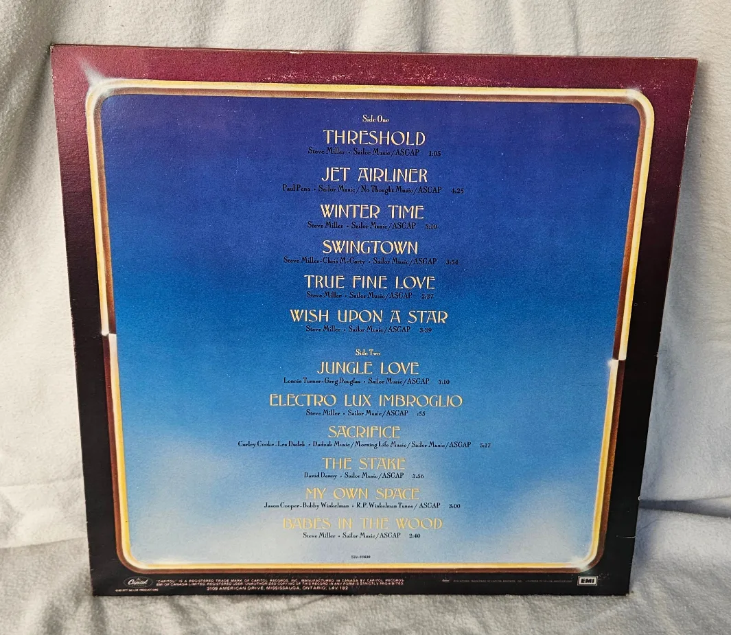 The Steve Miller Band Book of Dreams Original 1972 Vinyl LP image indicator(2)