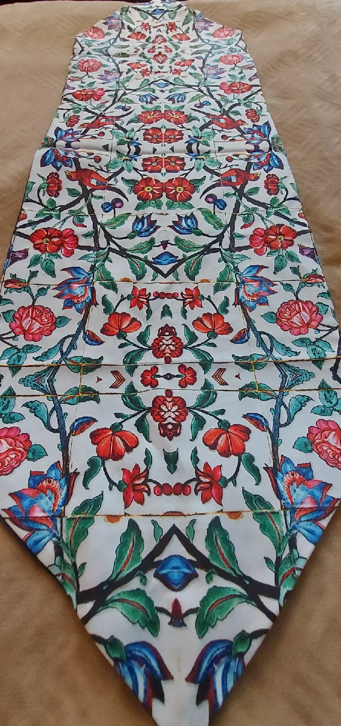 🥕Floral Patterned Table Runner image indicator(3)