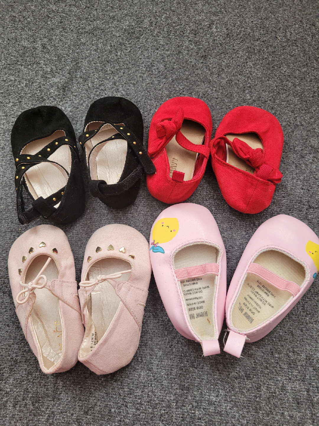 Baby shoes: Place, Old Navy, Bloomia Baby