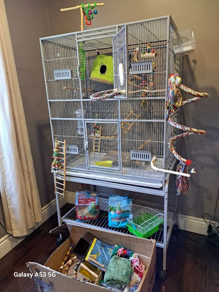Bird Cage stand and Accessories image indicator(2)