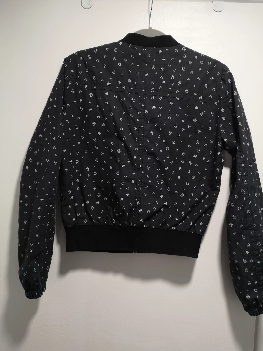 Black Bomber Jacket - Size 10 - photo 4