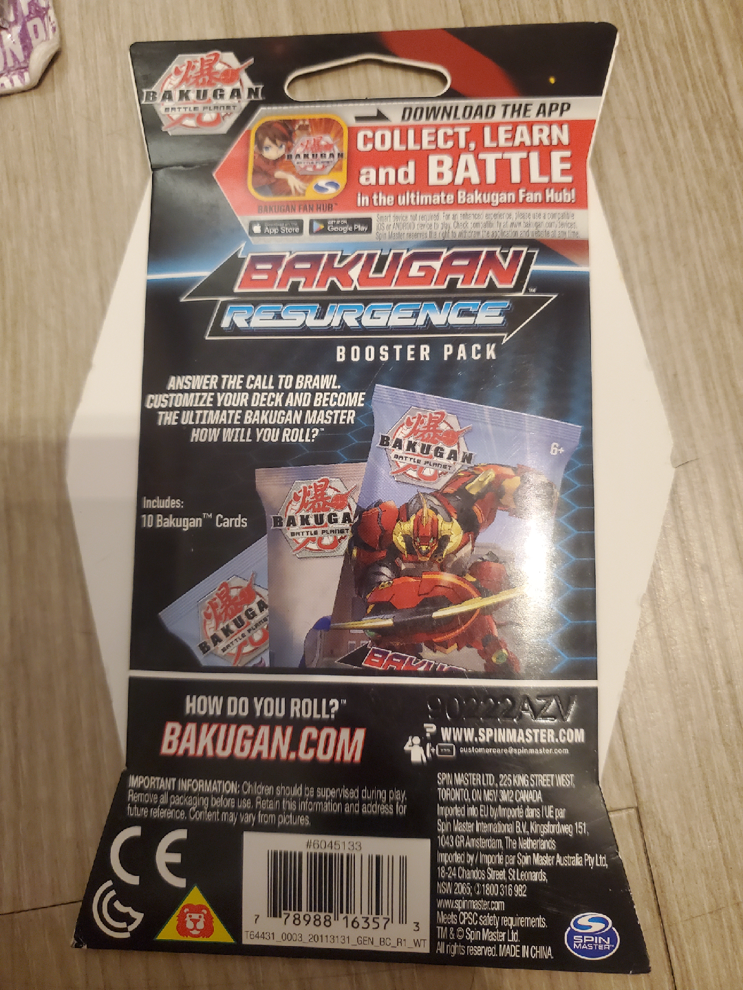 Bakugan Resurgence Booster Packs - 3 Packs - photo 2
