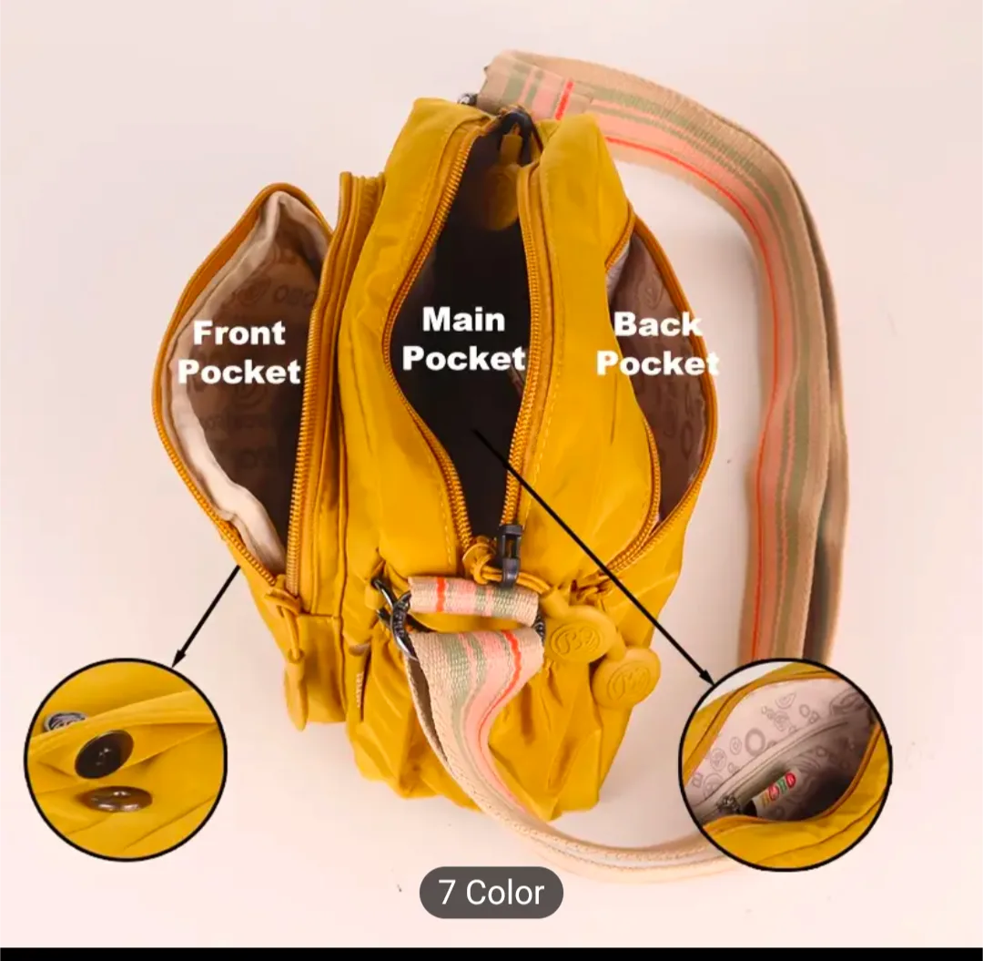 brand new Crossbody Bag with Multiple Pockets image indicator(3)