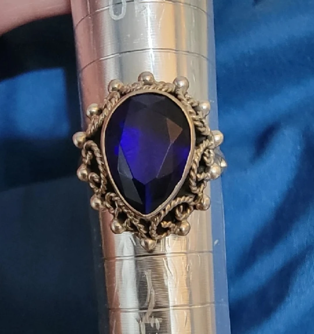 Vintage Sterling Silver Ring - photo 2