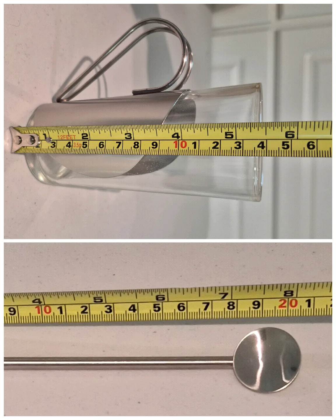 Set of 8 Stainless Steel Specialty Coffee Cups with Spoons image indicator(10)