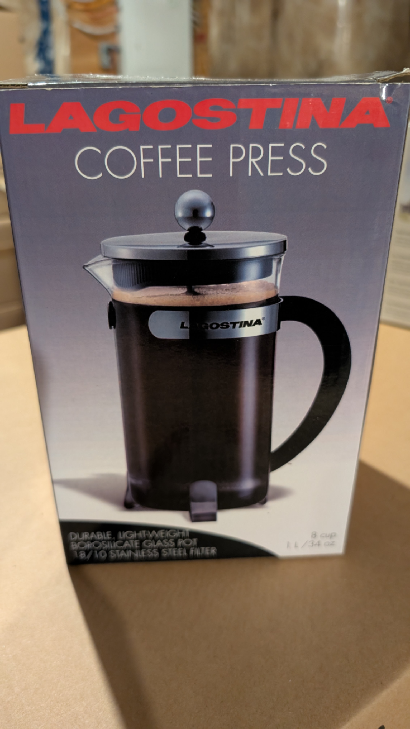 Lagostina Coffee Press - 8 cup