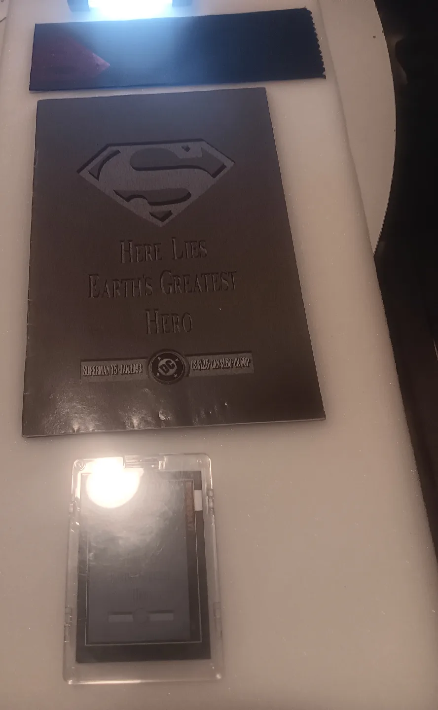 Superman Here Lies Earth's Greatest Hero Comic Book image indicator(2)