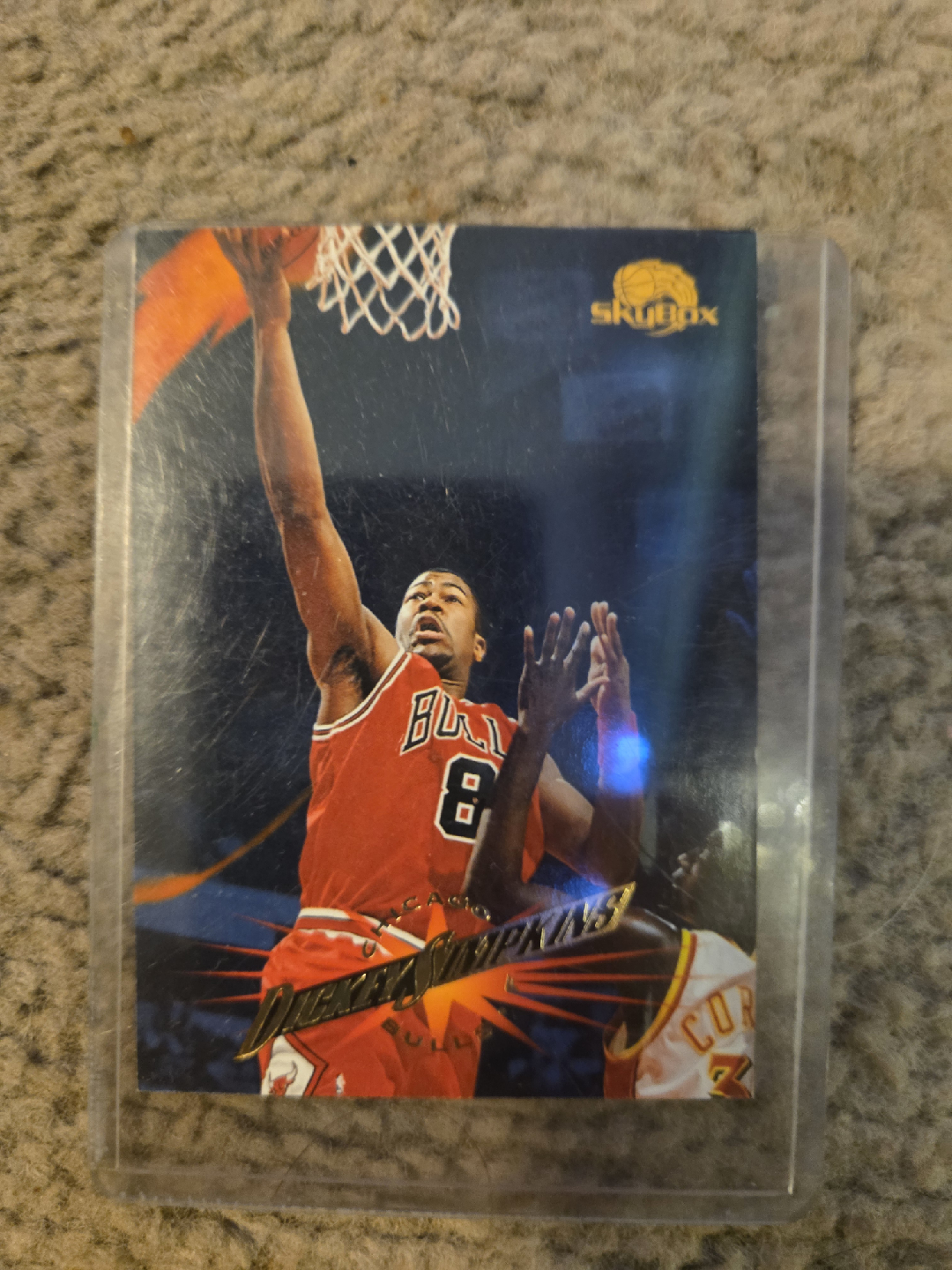 Dickey Simpkins Skybox Basketball Card