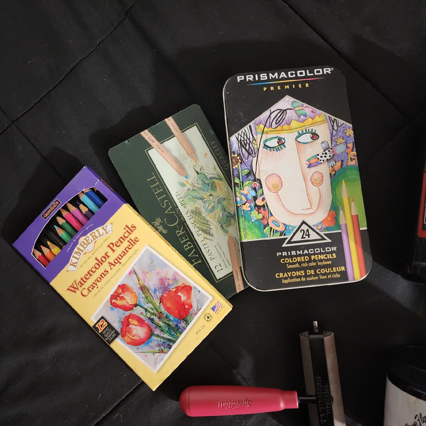 Art Supplies: Ink, Paint, Pencils, Transfer Paper image indicator(2)