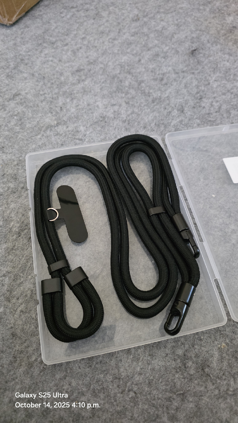 AOPNN 3 in 1 Adjustable Anti-lost Cell Phone Lanyard - Black - photo 4