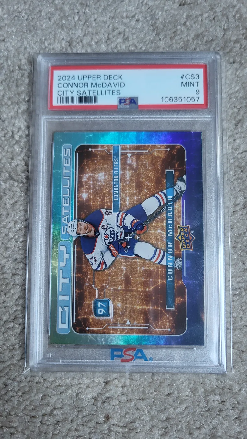 2024 Upper Deck Connor McDavid City Satellites #CS3 Mint 9 thumbnail