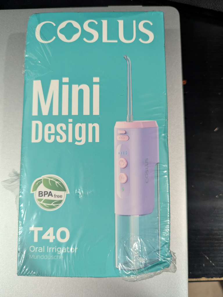 COSLUS T40 Water Flosser - Pink/Purple (new-sealed) - photo 2