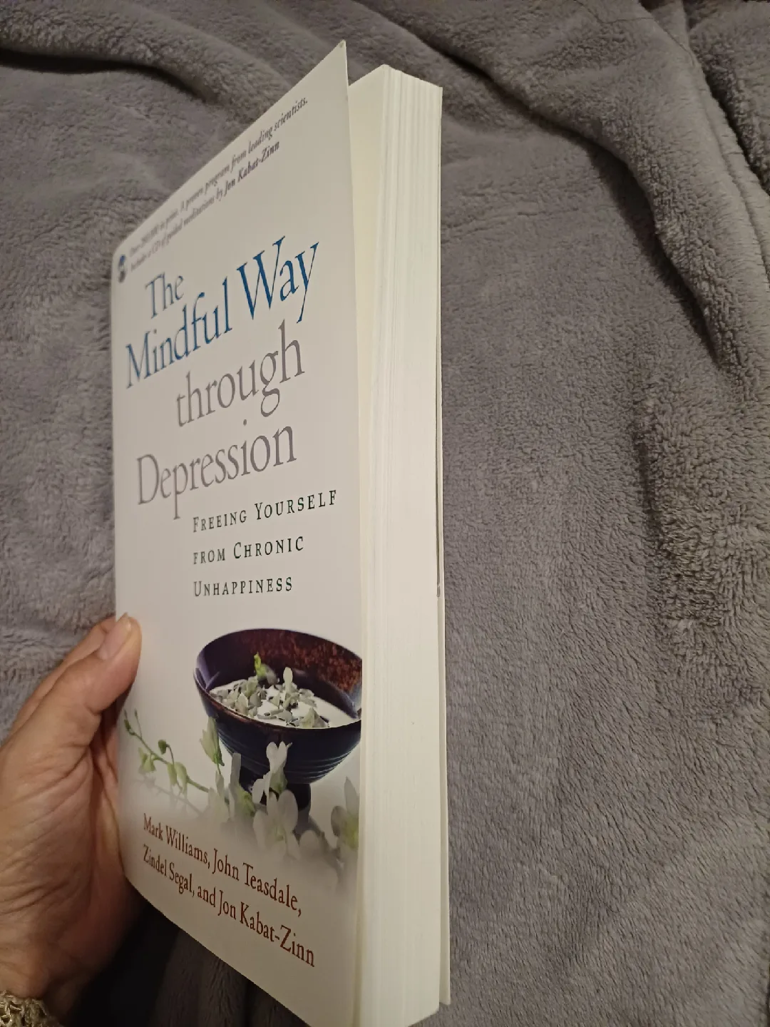 Book: The Mindful Way through Depression, includes a CD image indicator(3)