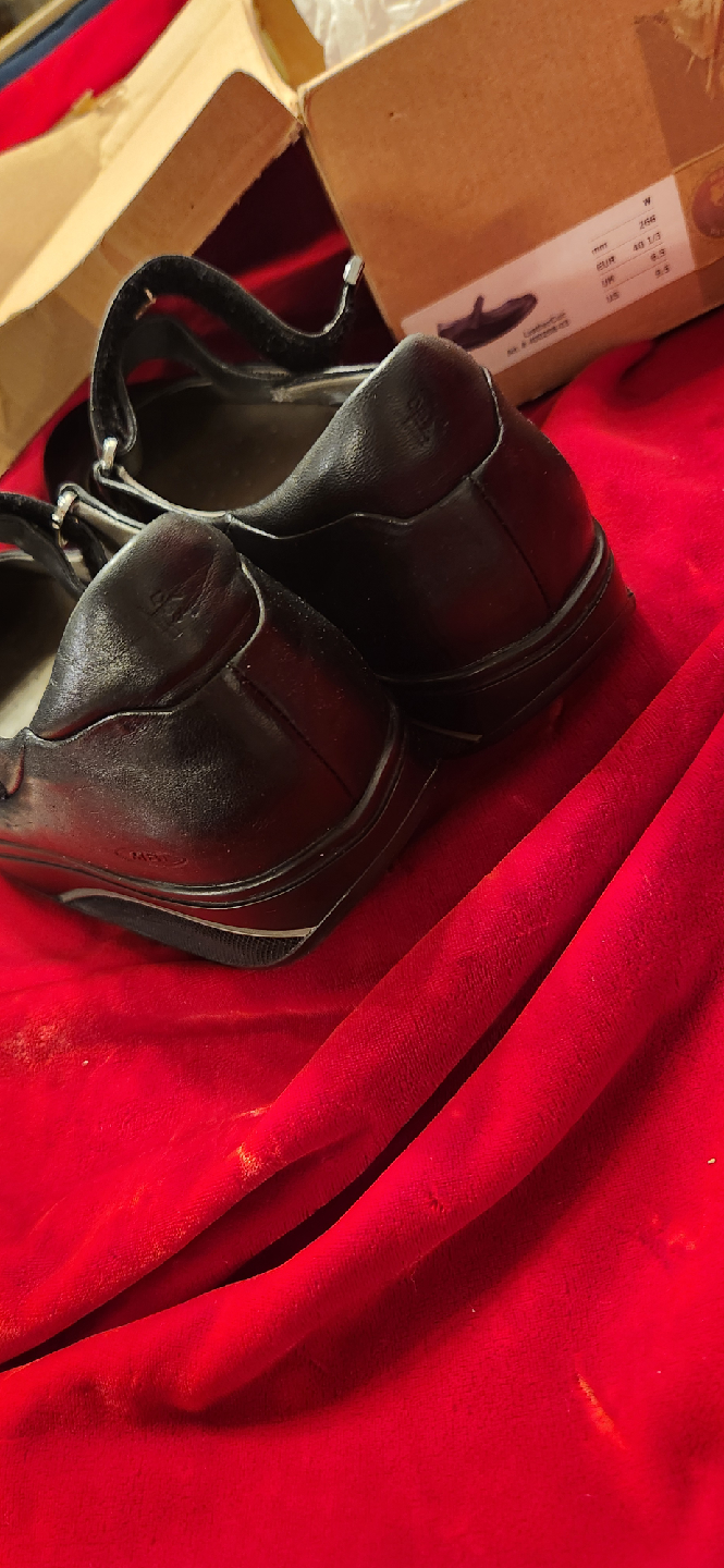 MBT Black Leather Mary Janes Size 9.5 - photo 3