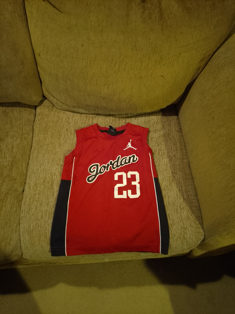 Jordan Kids' Basketball Jersey - Size 5-6 Years