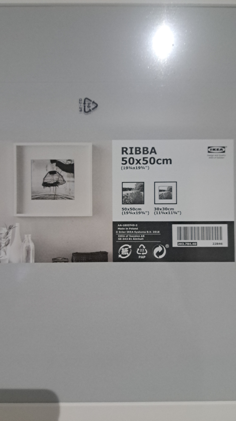 IKEA Ribba 50x50cm Frames (8) - photo 2