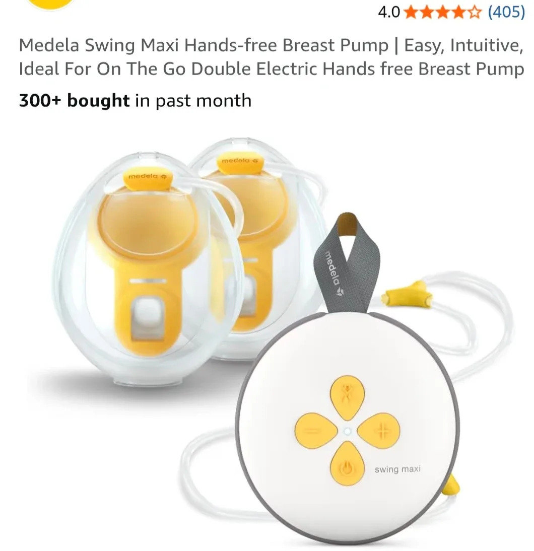 Medela Swing Maxi Hands-free Breast Pump thumbnail