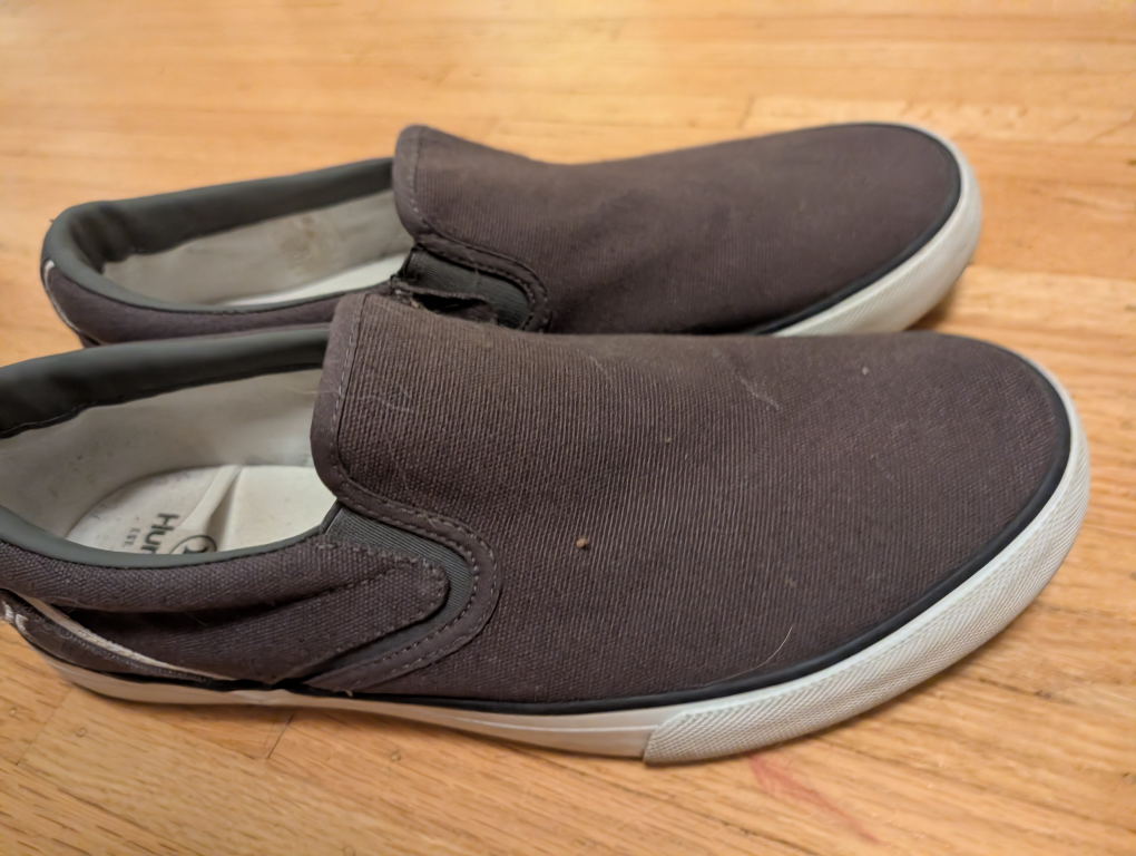 Hurley Slip-On Shoes, Size 11