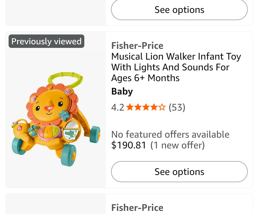 Fisher-Price Lion Walker 🇨🇦