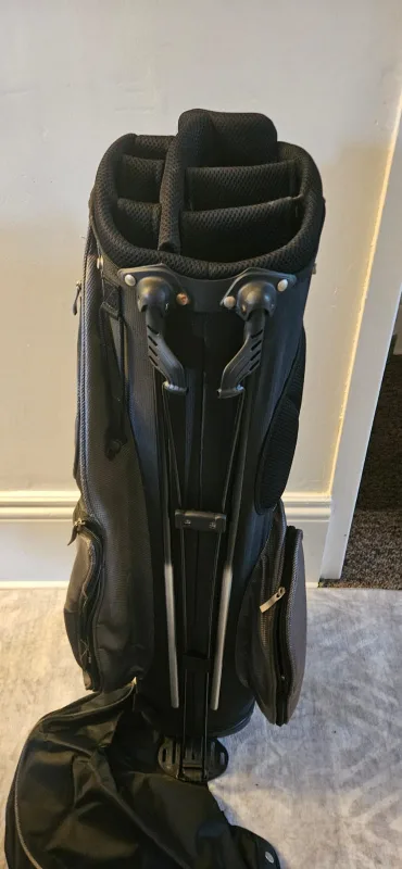 HT Golf Stand Bag - Black & Grey image indicator(3)