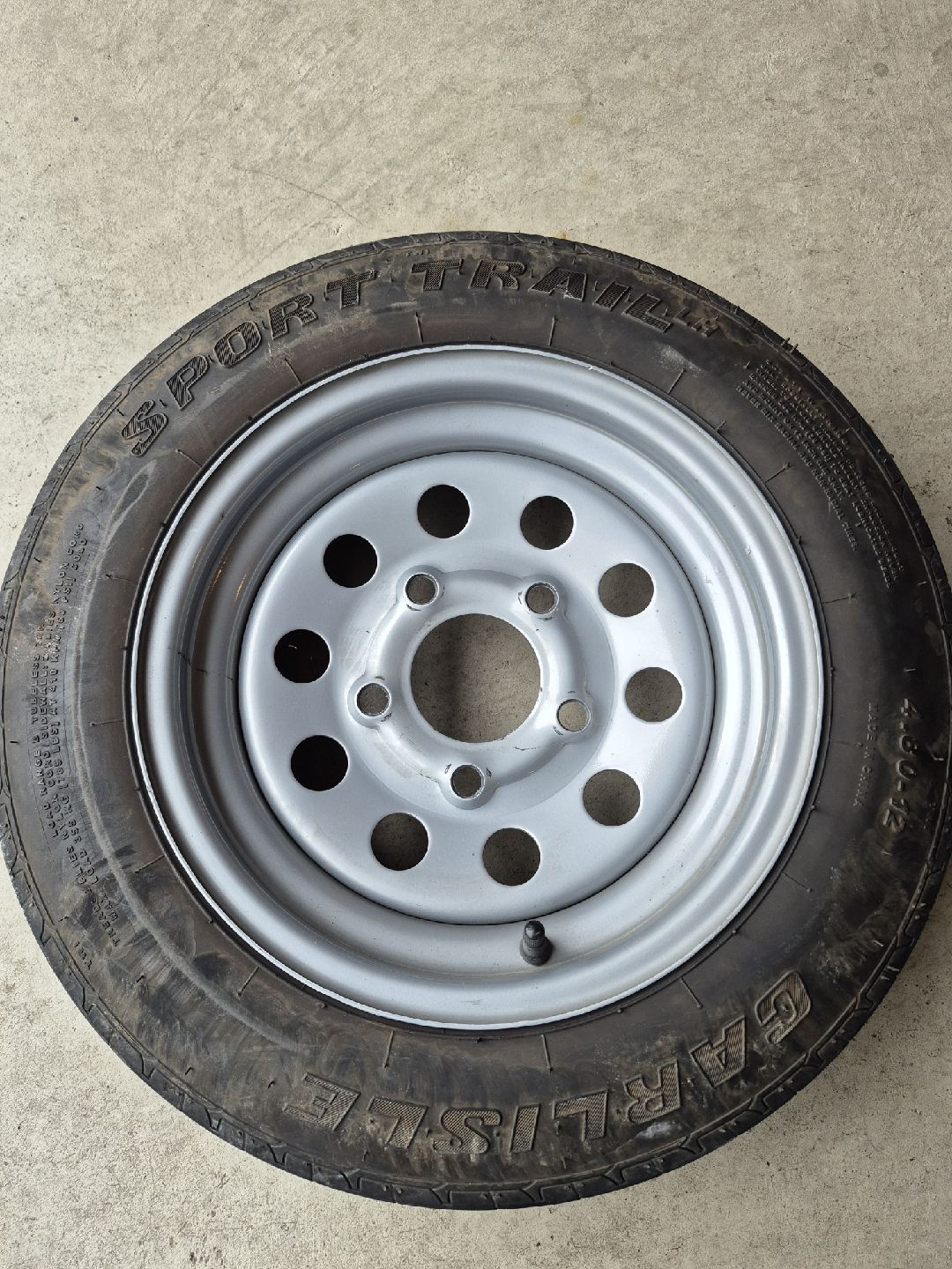 Sport Trail Trailer - Rim & Tire Set