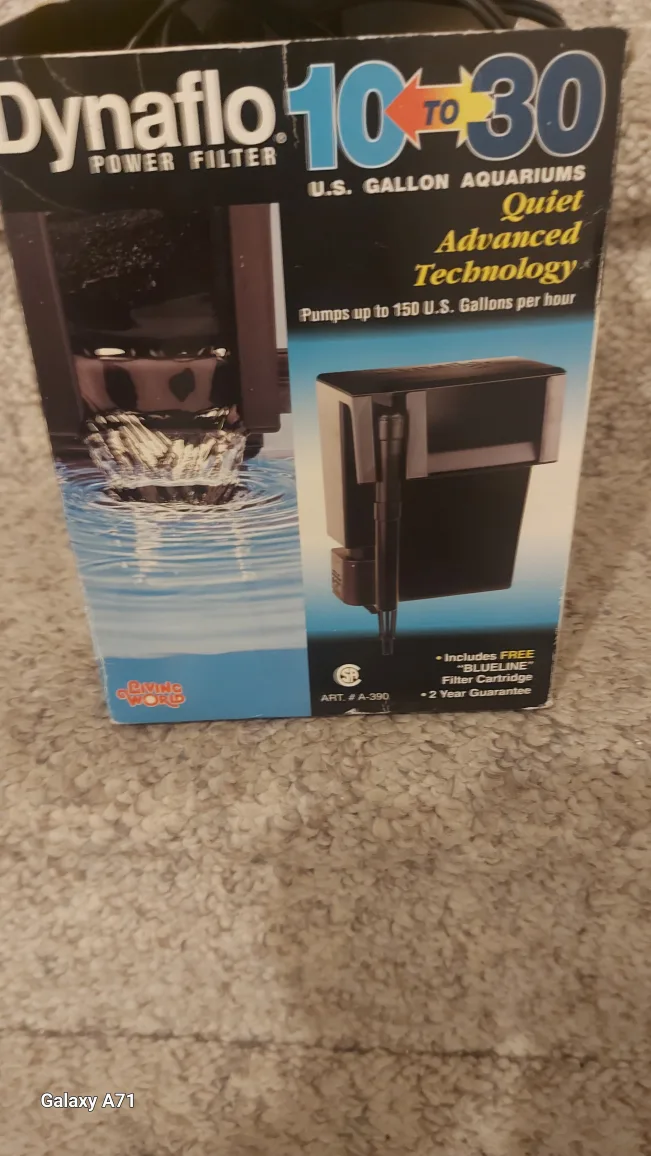 Dynaflo 10-30 Power Filter for Aquariums thumbnail