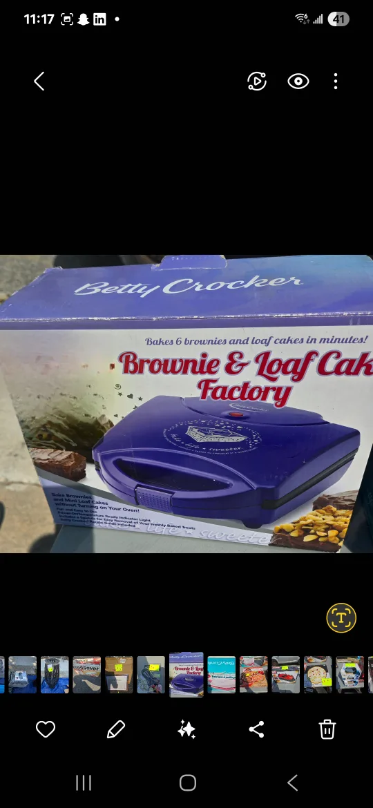 Betty Crocker Brownie ,  cupcake & Marvel pancake maker image indicator(2)