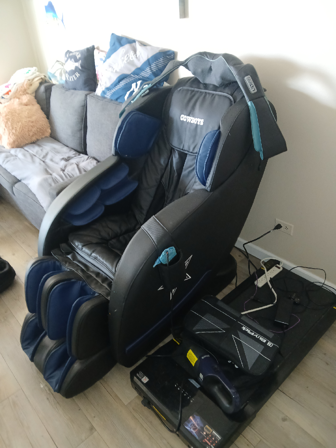 Cowboys Massage Chair - Relaxation and Comfort!