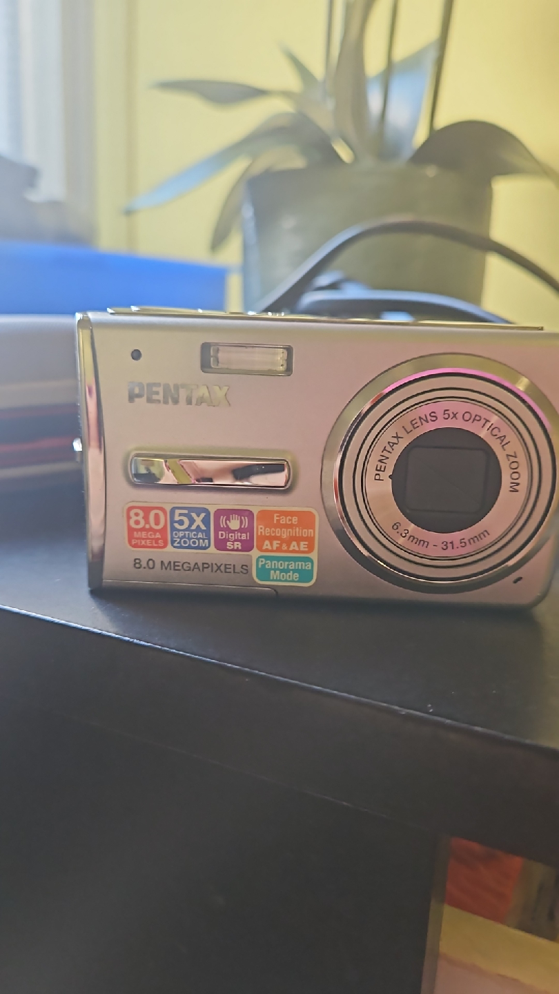 Pentax 8.0 Megapixels Digital Camera