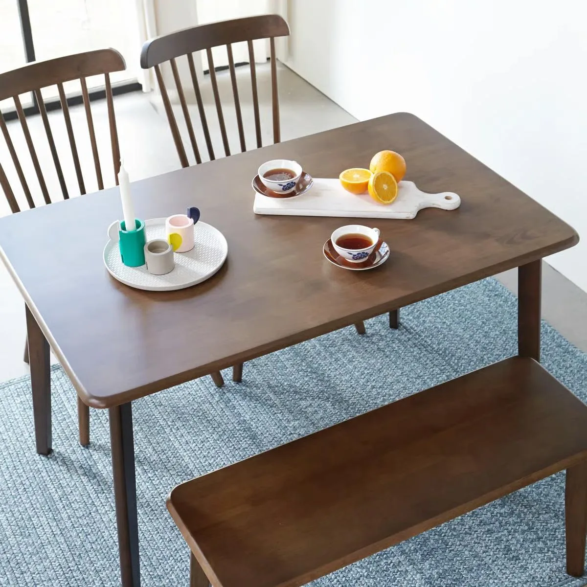 Brown Wood Dining Table ONLY!! image indicator(9)