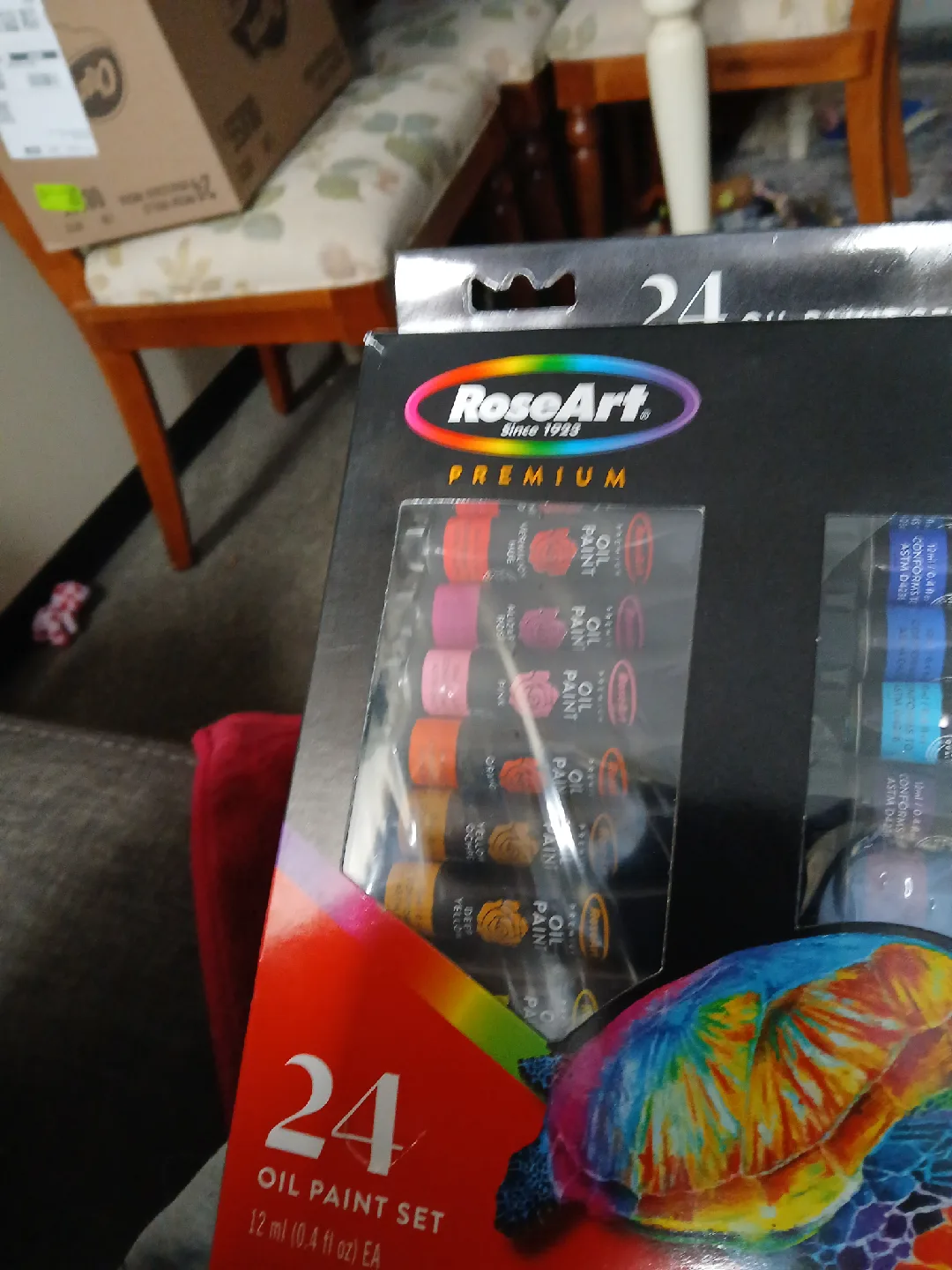 RoseArt Premium Oil Paint Set - 24 Colours image indicator(3)