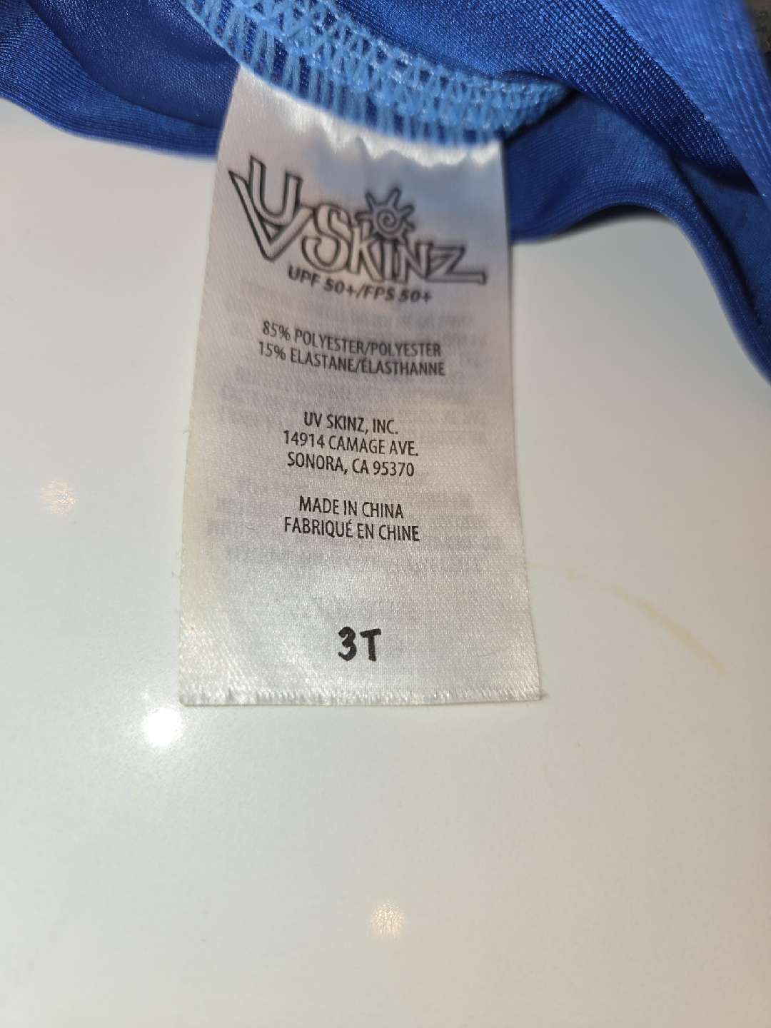 Kids UV Protection Swim Shirt - photo 3