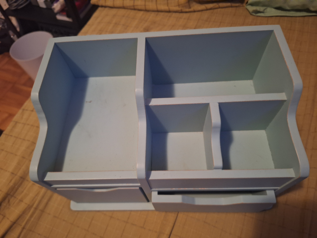 blue Cabinet Storage Box - photo 4