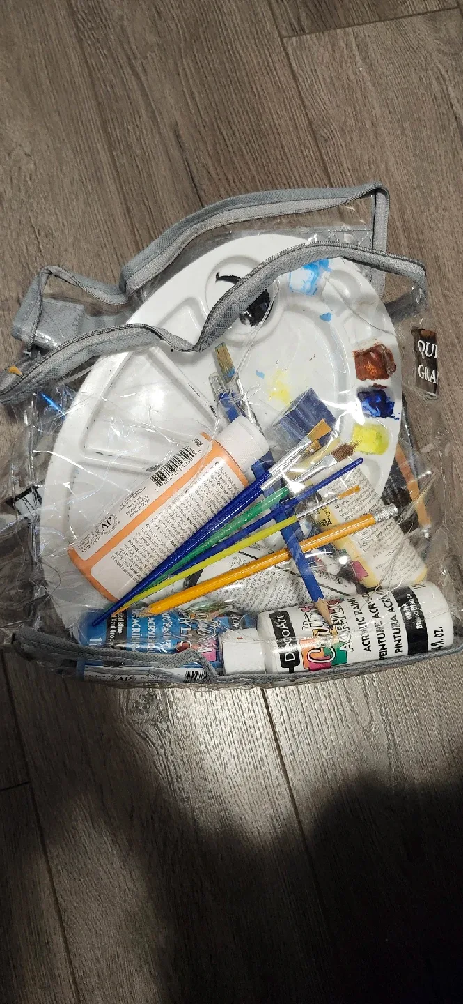 Artist's Loft Brush Set & DecoArt Acrylic Paint