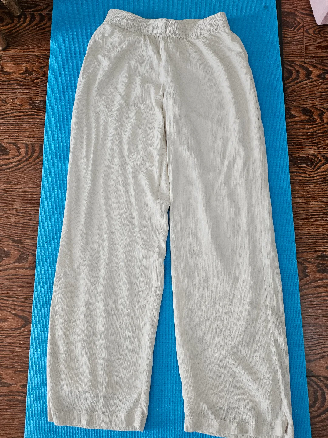 Babaton Cream Linen Blend Pants - Size XS thumbnail
