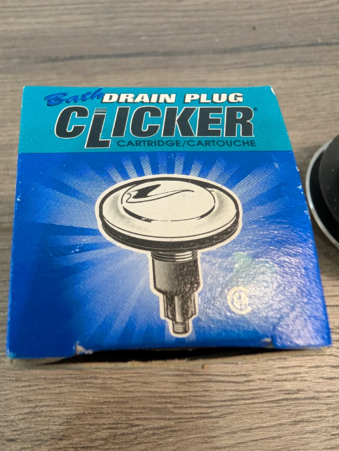 NIB - OS&B Bath Clicker Cartridge Drain Plug image indicator(4)