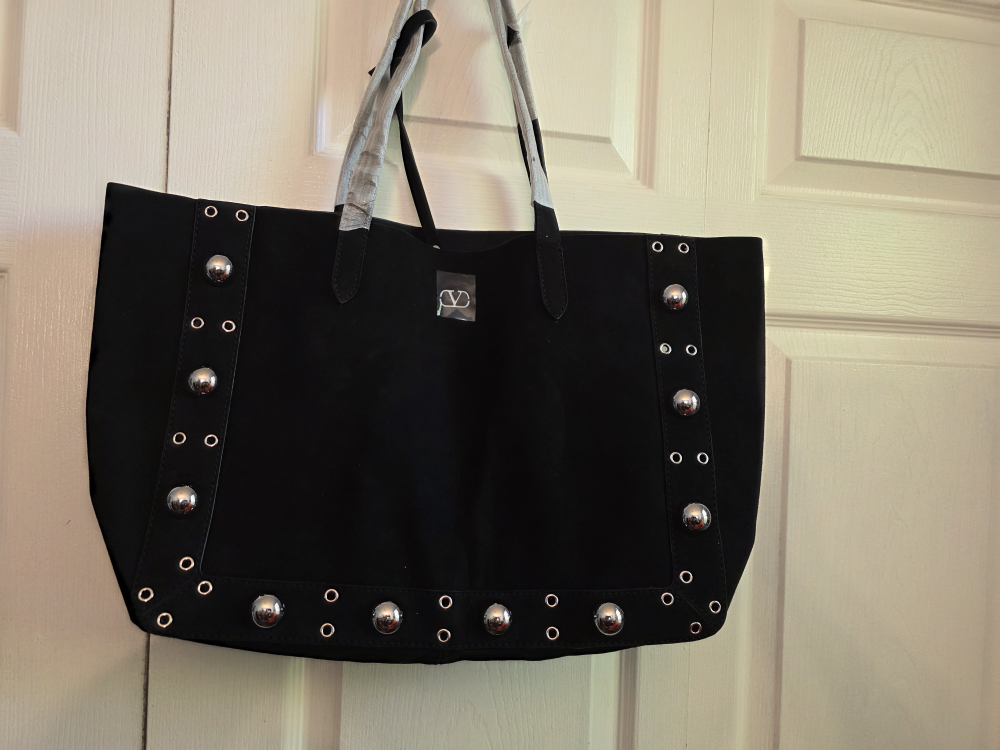 Valentino Black Tote Bag
