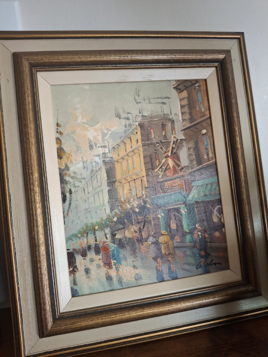 Framed Original Oil Painting Signed by artist image indicator(2)