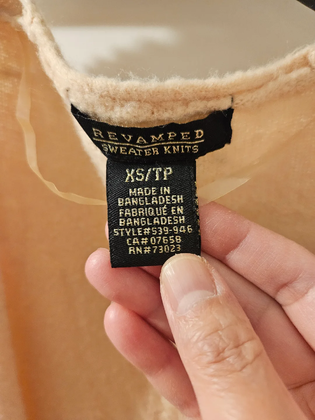 Revamped Sweater Knits Cardigan - Size XS 🥕 image indicator(3)