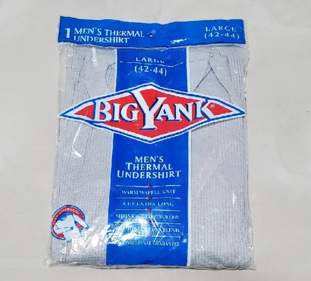 New Big Yank Men's Thermal Undershirt - Large - photo 3