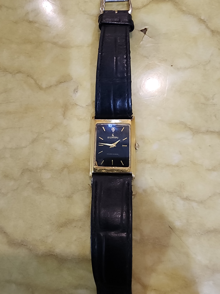 Le Chateau Gold-Plated Watch